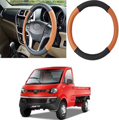 Etradezone Hand Stiched Steering Cover For Mahindra Universal For Car