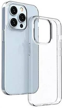 Nik's World Back Cover for iPhone 14 Pro Camera Protection TPU Silicone Crystal Clear Transparent Case