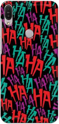 NDCOM Back Cover for Asus Zenfone Max Pro M1 Ha Ha Ha Printed