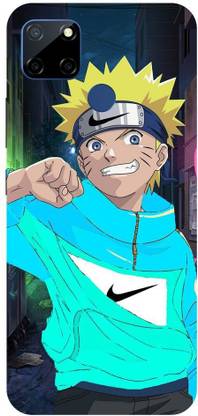 Wall Art Back Cover for Realme C25 Naruto, nike, fond d ecran