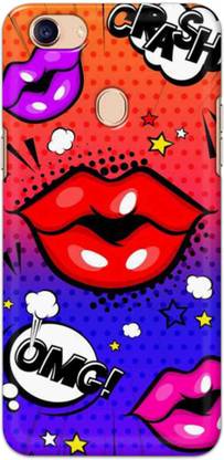 NDCOM Back Cover for OPPO F5 Pop Girl Printed
