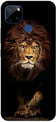 PrimeTag Back Cover for Realme C12 Hard Case Print By Loin , Narsingh , Ser , Tiger