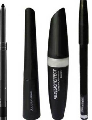 klaty Black Waterproof, Smudge Proof EYELINER with MASCARA
