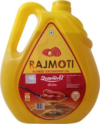 Rajmoti Filtered Groundnut Oil Groundnut Oil Can