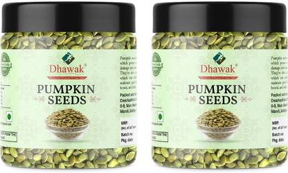 Dhawak Combo Pack of 250g Each Total 500g pumpkin seeds for eating with zinc and fiber Pumpkin Seeds