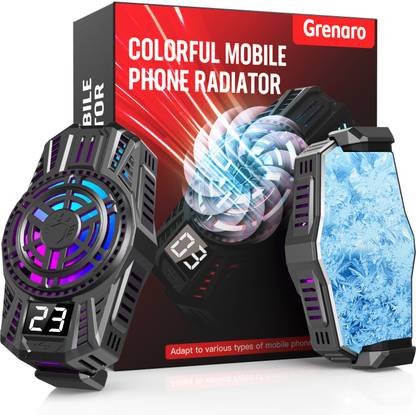 Grenaro Mobile Phone Cooler,Semiconductor Technology Mobile Cooler for Gaming  Gaming Accessory Kit
