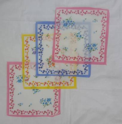VAMSHI FASHION COLOURFUL PRINTS,WOMEN/GIRLS/KIDS HANDKERCHIEFS ["Multicolor"] Handkerchief