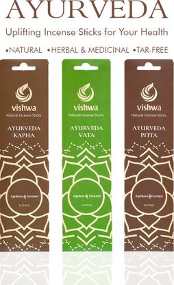 Vishwa Wellness Vishwa Ayurveda Whole set of 3 Pitta Vata Kapha Kapha, vata, Pitta