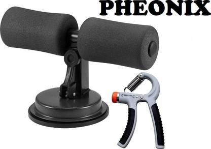 Pheonix Workout Combo Of Sit Up Bar With Hand Gripper Fitness Accessory Kit Kit