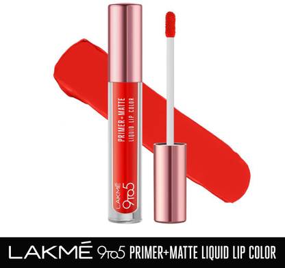 Lakmé 9to5 Primer + Matte Liquid Lip Color
