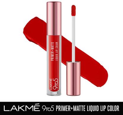 Lakmé 9to5 Primer + Matte Liquid Lip Color