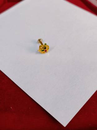SR Export Gold-plated Plated Alloy Nose Stud