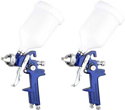 Air-ga Combo 2 Sets of H827 1.4mm Hvlp Paint Spray Gun machine with Tool kits HVLP Sprayer