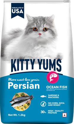 Kitty Yums Persian Ocean Fish 1.2 kg Dry Adult Cat Food