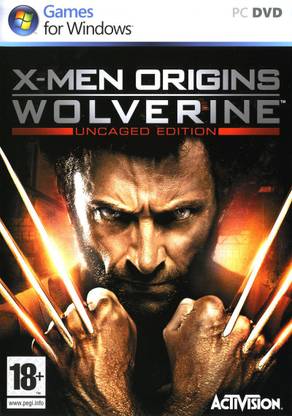 2Cap X Men Origin Wolverine Pc Dvd Game (Offline only) Complete Games (Complete Edition)