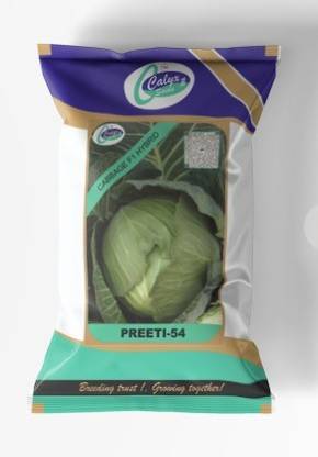 CALYXSEEDS : PREETI-54, F1 HYBRID CABBAGE, HYBRID PATTAGOBHI, HYBRID BANDGOBHI Seed
