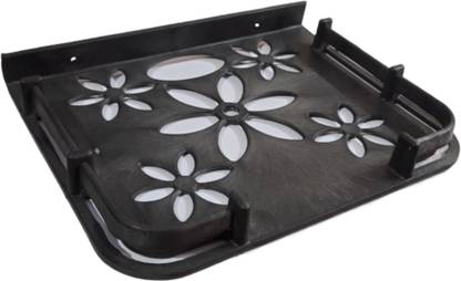 Fly Set Top Box Stand/DTH Stand/Router Stand With Side Grill Plastic Wall Shelf