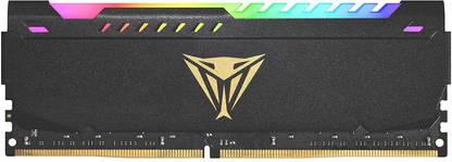 patriot Viper Steel RGB Series DDR4 8 GB PC Viper RAM MEMORY (PVSR48G320C8)