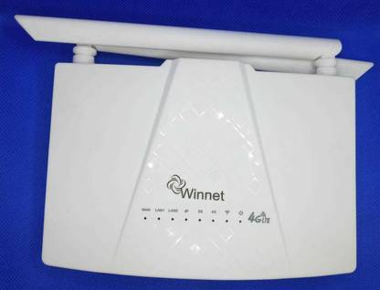 Winnet Win99 4G Router 2.4 GHz 150 Mbps Wifi Speed Single Band External Antenna MiFi (Sim Based)
