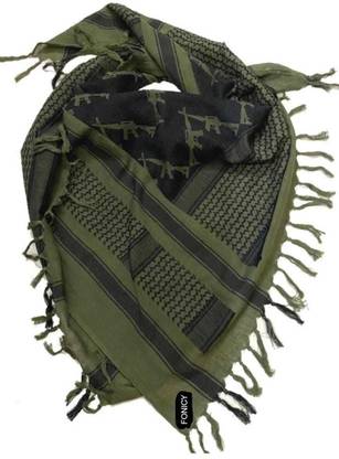 M SKY Printed Cotton Rayon Blend Men & Women Scarf