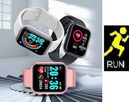 Bashaam m33/ Y68 PLUS MULTI FACES HEART RATE TRACKER SMART WATCH BLACK(PACK OF 1) Smartwatch