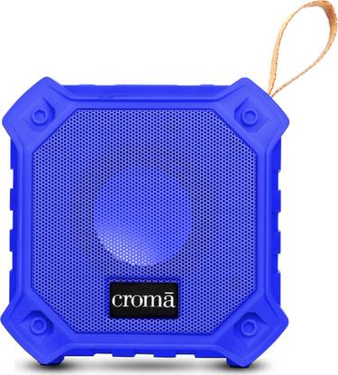 Croma 5W Portable Bluetooth speaker, built in mic, 21H of play time CREMP2101sBTSP 5 W Bluetooth PA Speaker