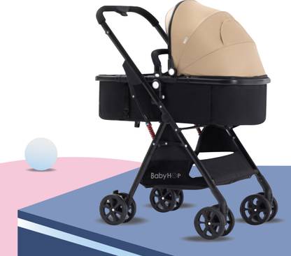 BabyHop Foldable, Lightweight Stroller Pram for 0 – 5 Years Baby Stroller