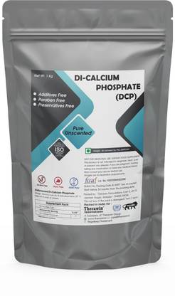 Therawin 100% Pure Dicalcium Phosphate | Premium Quality | Food Grade 1 Kg