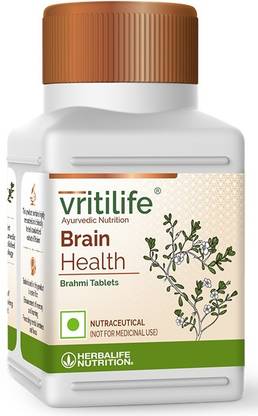 HERBALIFE Vritilife Brain Health Tablets With Brahmi Herbs