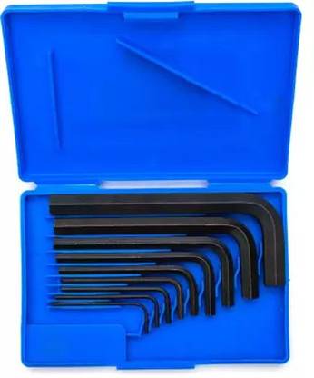Kshivi AK:02 9 Pcs Allen Key Set L Shape Repair Tool Kit For Bike/Cycle/Guitar Allen Key Set