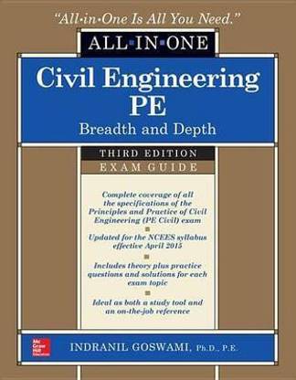 Civil Engineering All-In-One PE Exam Guide: Breadth and Depth, Third Edition