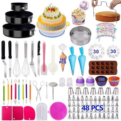 korona Cake Decorating Supplies Kit with Baking supplies Full Cake Maker Cake Maker