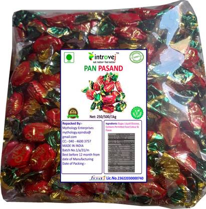 INTROVEJ PAN PASAND 1Kg in Pouch Pan Candy