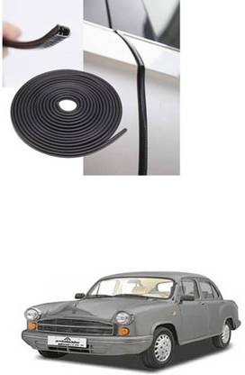 APICAL Car U Shape Edge Trim Rubber Strip Seal Protector For Ambassador MPFi Car Beading Roll For Window, Bumper