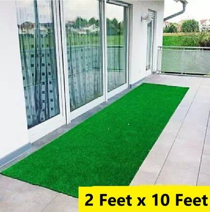 Worthful Creations Green Polypropylene Carpet