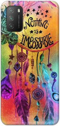 NDCOM Back Cover for POCO M3 Dream Catcher Colorful Printed