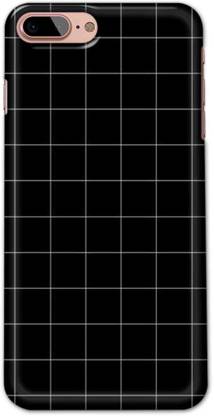 NDCOM Back Cover for iPhone 7 Plus Grid Pattern Printed