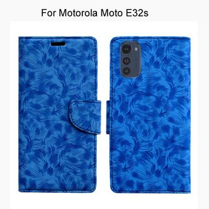 Asmart Flip Cover for Matrola Moto E32s