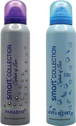 smart collection Paradise + Eve's Secret Deodorant Spray  -  For Women