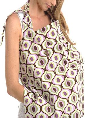 BABY STATION Nursing Cover Feeding Shawl for Women & Mothers Feeding Cloak