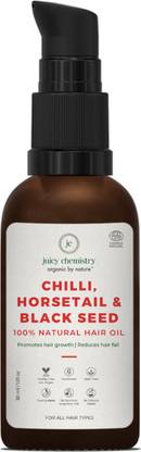 Juicy Chemistry Chilly, Horsetail & Black Seed Organic Hair Serum Hair Oil