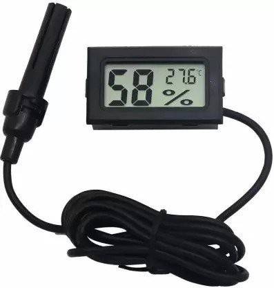 RINKS PRO Mini Digital Temperature Humidity Meter Gauge Thermometer Hygrometer LCD Degree Hydrometer