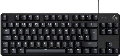 Logitech G413 TKL/Compact Backlit, Tactile Mechanical Switches, Anti-Ghosting Wired USB Standard Gaming Keyboard Compatible with Desktop, Laptop, Mac G413 TKL/Compact Backlit, Tactile Mechanical Switches, Anti-Ghosting