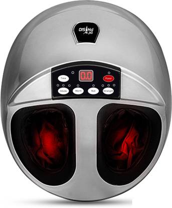 डर फिजियो (USA) Electric Powerful Foot Massager Machine For Pain Relief With Vibration , kneading ,Rolling & Heating Function मसाज़र