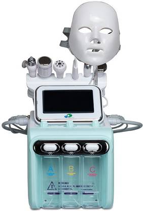 top health 7 in 1 Multifunction H2O2 Hydrogen Oxygen Small Bubble Hydro Facial Machine Medical Reacher & Grabber