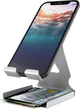 Flipkart SmartBuy Mobile Phone Stand Holder Mount with Inbuilt Cable Organiser and Card Holder Mobile Holder