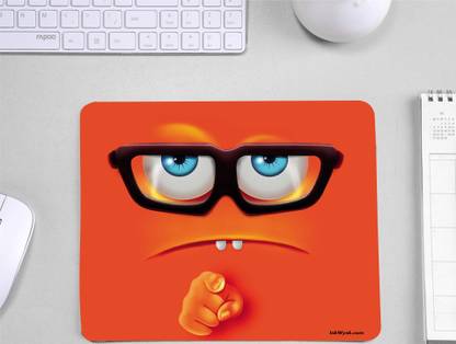 InkWynk SpongeBob Emoticon Character Theme Designer Non Slip Base Mousepad