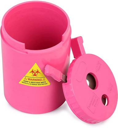 ASenterprises Manual Needle Syringe Cutter Destroyer and with Heavy Stainles Steel Alloy Blade Needle Burner