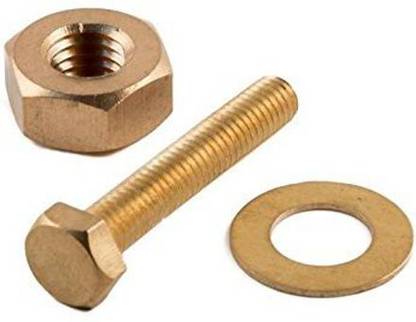 SSB COMPONENT Bolt M8 Brass Hex Bolt 20 mm