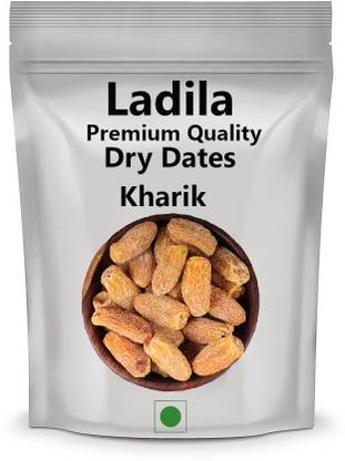 Ladila Dry Fruits Dried Yellow Date Suka Pila Khajur Kharik 250gm Dry Dates